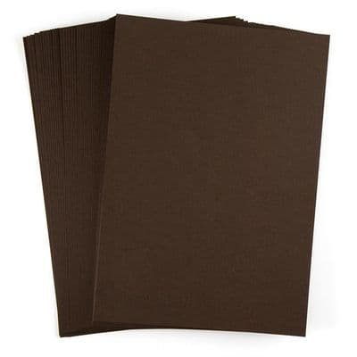 Pink Frog Crafts True Brown A4 Card 290gsm