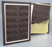 Pink Frog Crafts True Brown Unscored Card 290gsm 10.5cm x 30cm