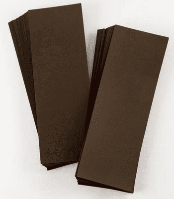 Pink Frog Crafts True Brown Unscored Card 290gsm 10.5cm x 30cm