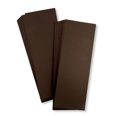 Pink Frog Crafts True Brown Unscored Card 290gsm 15cm x 42cm