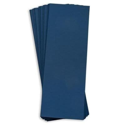 Pink Frog Crafts True Dark Blue Unscored Card 290gsm 15cm x 42cm
