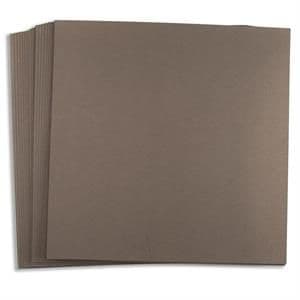 Pink Frog Crafts True Grey Unscored Card 290gsm 20cm x 20cm