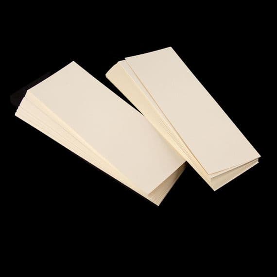 Pink Frog Crafts True Ivory Unscored Card 290gsm 10.5cm x 30cm - BOGOF