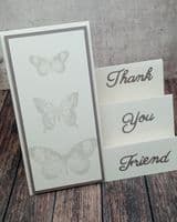Pink Frog Crafts True Ivory Unscored Card 290gsm 13cm x 26cm