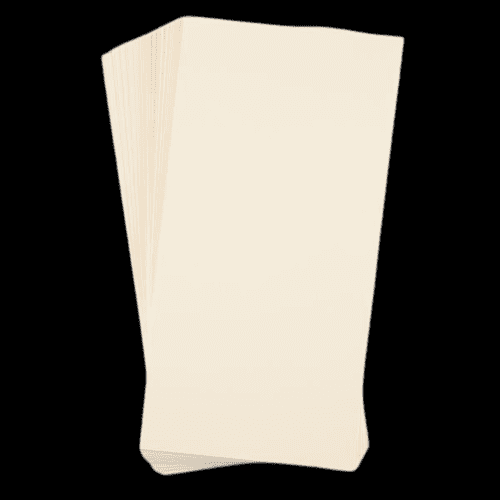 Pink Frog Crafts True Ivory Unscored Card 290gsm 13cm x 26cm