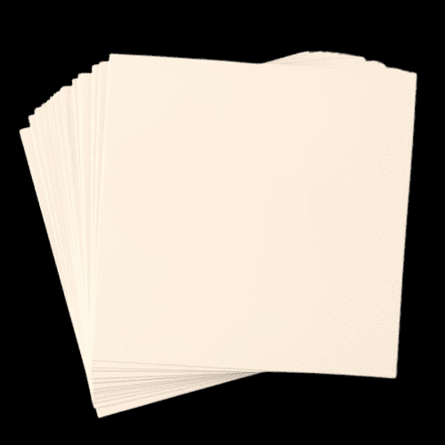 Pink Frog Crafts True Ivory Unscored Card 290gsm 20cm x 20cm