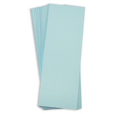 Pink Frog Crafts True Light Blue Unscored Card 290gsm 15cm x 42cm