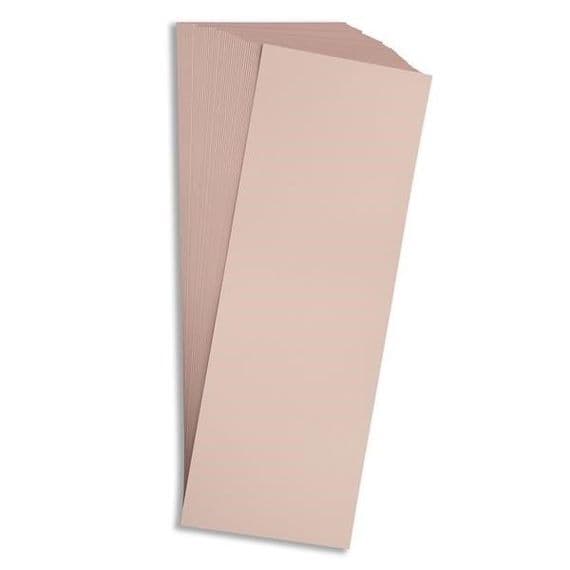 Pink Frog Crafts True Light Pink Unscored Card 290gsm 10.5cm x 30cm - BOGOF