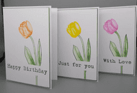 Pink Frog Crafts Typewriter Sentiments A5 Clear Stamp Set