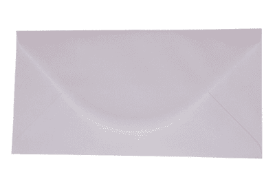 Pink Frog Crafts White DL Diamond Flap Envelopes 100gsm