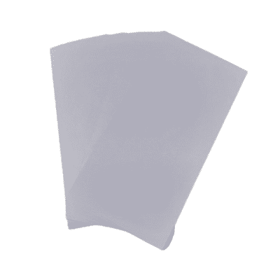 Pink Frog Crafts White Textured Leather Card 270gsm 100 13cm x 26cm Sheets