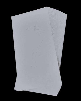 Pink Frog Crafts White Textured Leather Card 270gsm 40 18cm x 36cm Sheets