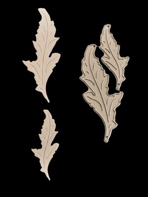 Poppy Leaves Die By Britannia Dies