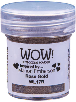 Rose Gold Regular Wow Embossing Powder 15ml