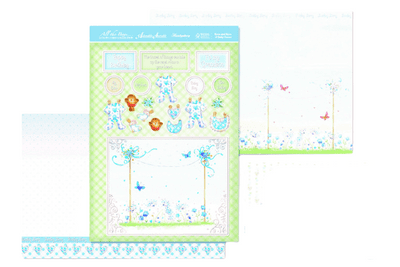 Rows and Rows of Baby Grows - All The Boys Luxury Topper Set By Hunkydory
