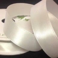 Satin Ribbon - Bridal White
