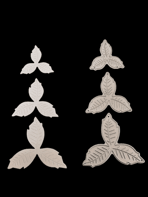 Set of 3 Poinsettia's Set 1 Dies By Britannia Dies