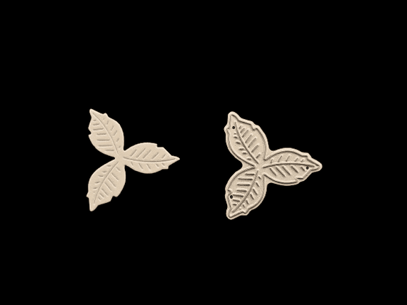 Small Poinsettia Die By Britannia Dies