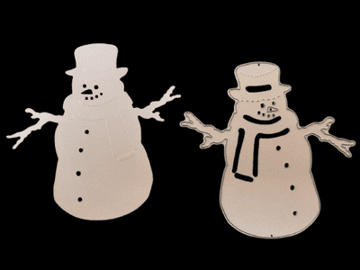 Snowman Die By Britannia Dies