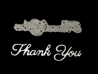 Thank You - Small Font Die By Britannia Dies
