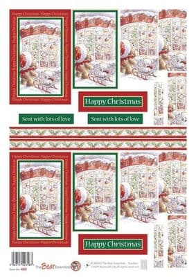 The Bear Essentials Christmas Die-Cut Stackers 400