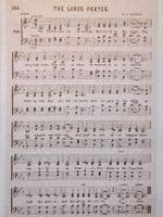 The Lords Prayer Music Background Paper 160gsm 1 A4 Sheet