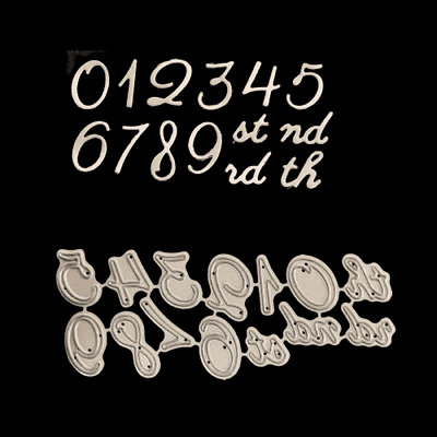 Tiny Numbers Dies By Britannia Dies