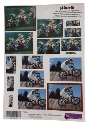 Trail bikes 3D Stackers By Tina and Co - BOGOF