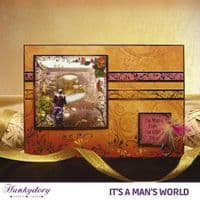 What A Catch - It's A Man's World Luxury Topper Set By Hunkydory