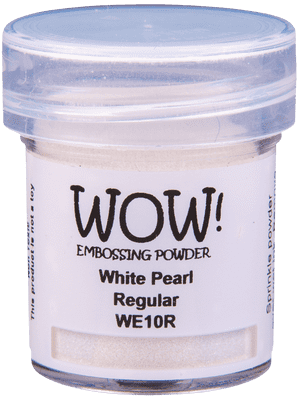 White Pearl Super Fine Wow Embossing Powder 15ml