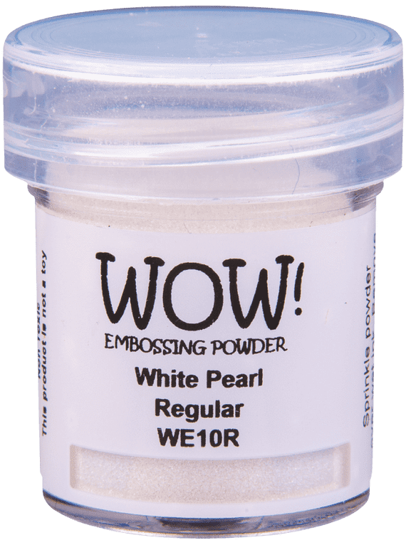 White Pearl Super Fine Wow Embossing Powder 15ml