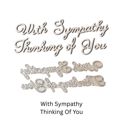 With Sympathy, Thinking of You Dies By Britannia Dies