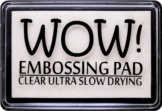 Wow Embossing Pad - Clear Ultra Slow Drying