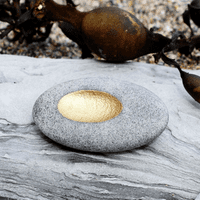 Pebble brooch 'Hepworth'