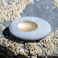 Pebble brooch 'Hepworth'