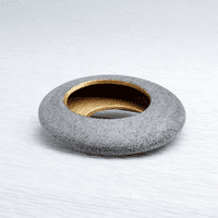 Pebble brooch 'Round'