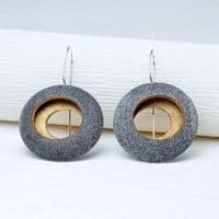Pebble  earrings 'Round'
