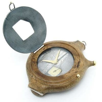 Wooden Pocket Watch