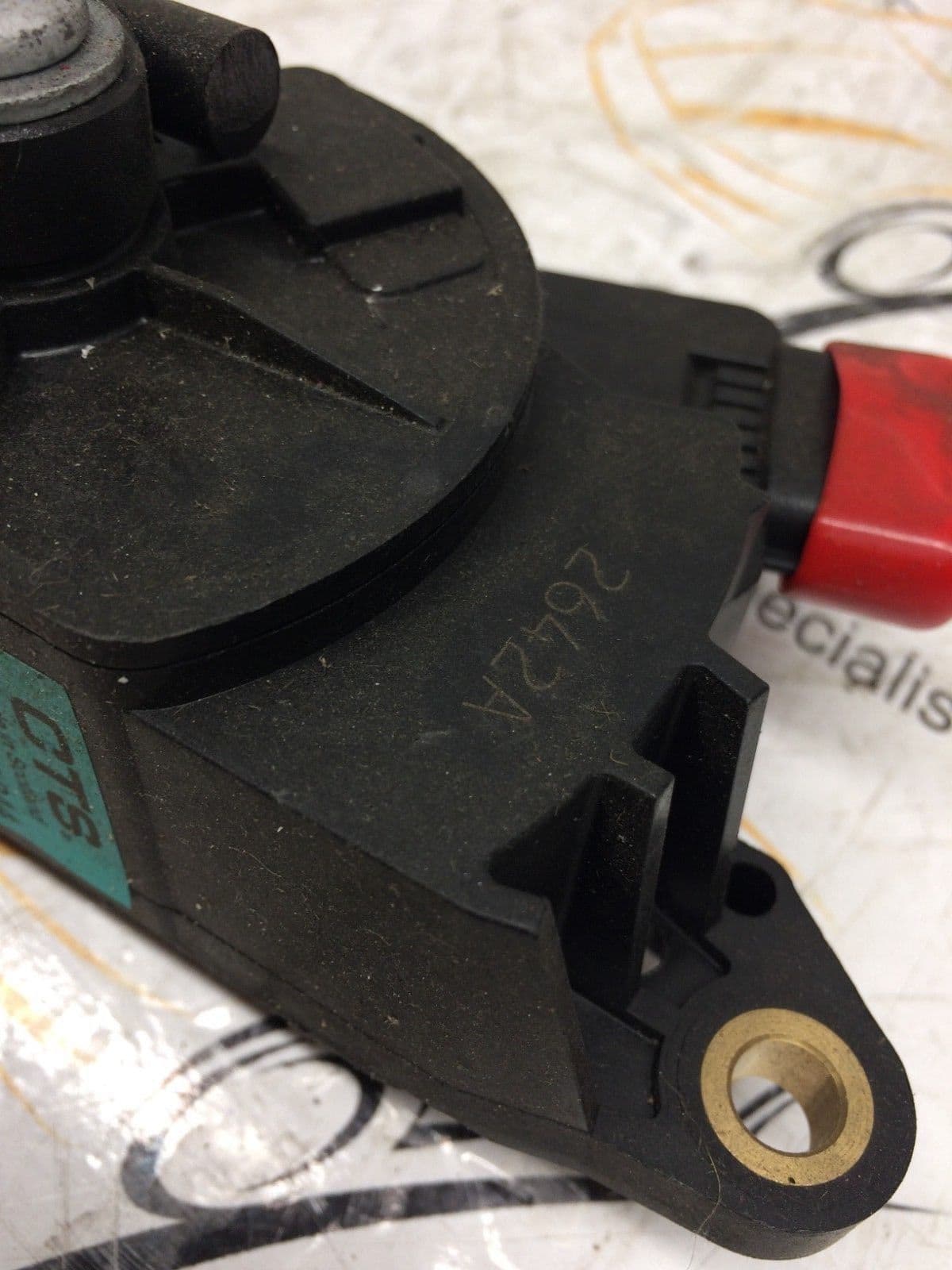 RENAULT CLIO MK3 20052009 THROTTLE ACCELERATOR PEDAL 1 6L 16V 8200297344