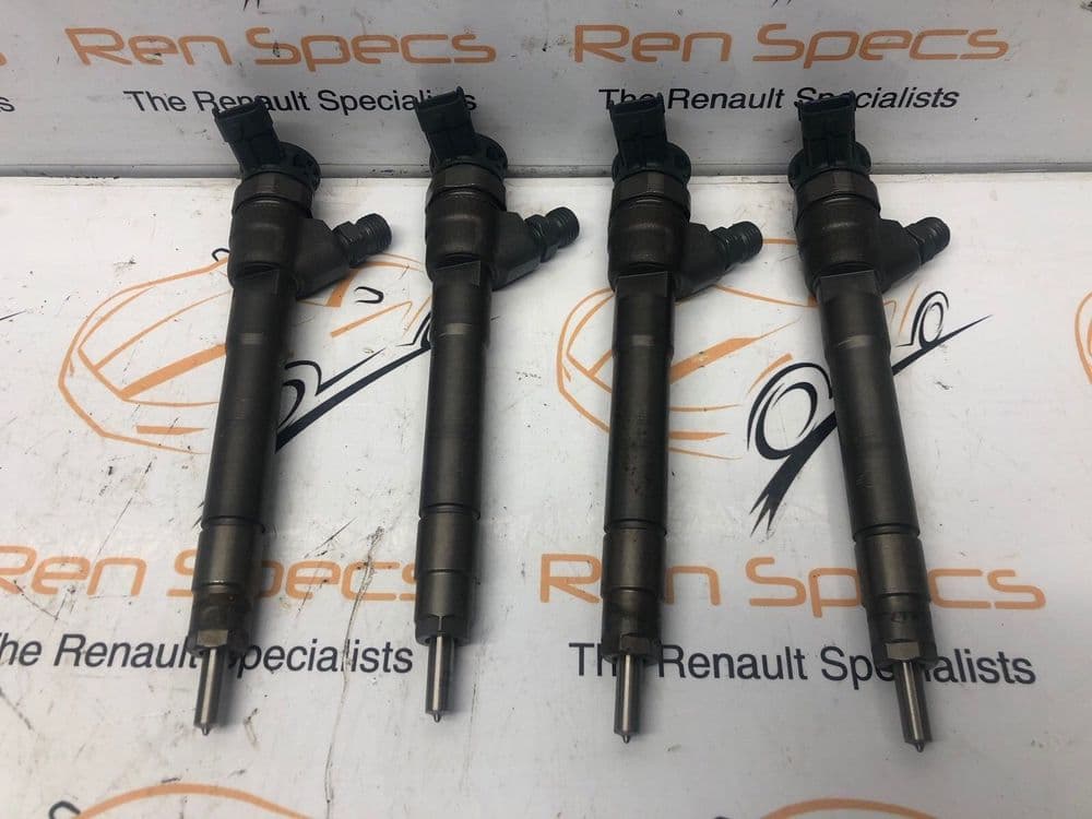 RENAULT TRAFIC VIVARO R9M450 R9M452 SET OF INJECTORS BI TURBO