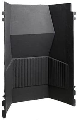 Universal Cast-iron Fire Back 16