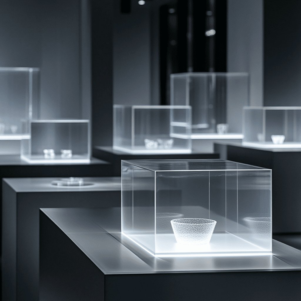 Harnessing Lighting for Acrylic Displays