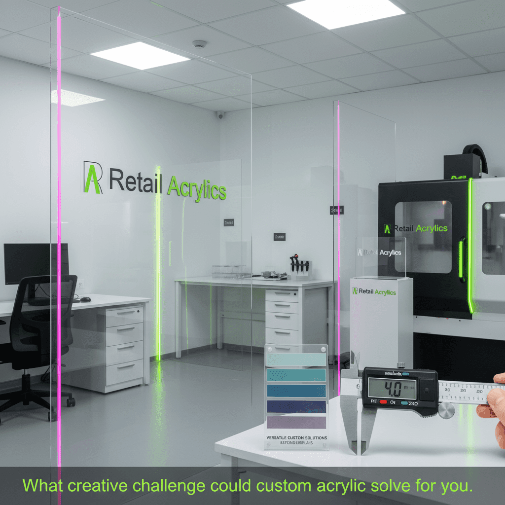 Custom Acrylic Applications: Beyond Standard Displays