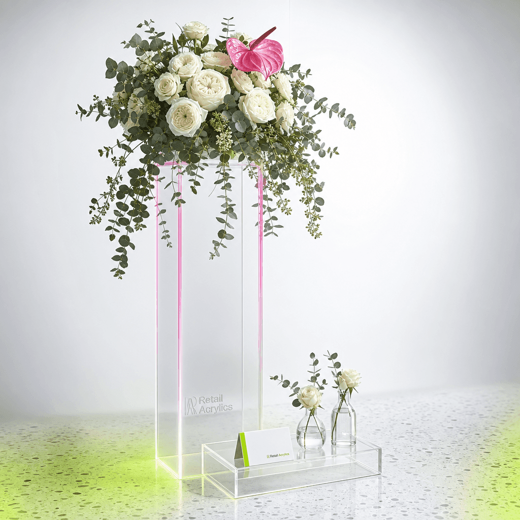 Acrylic Centrepieces That Make Wedding Tables Shine