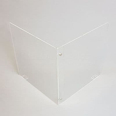 L Divider Desk Screen 90cm wide