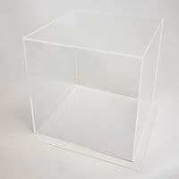 10cm - Clear Acrylic Display Cube -Six Sides