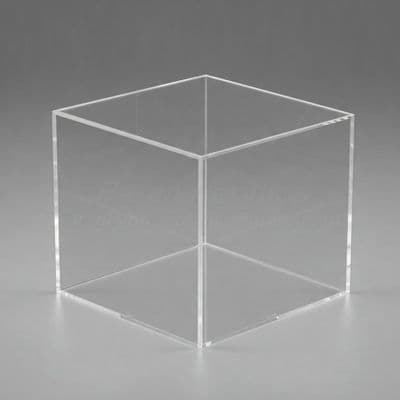 15cm - Clear Acrylic Display Cube / Box