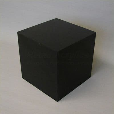 30cm Tall  - Black Acrylic Display Pedestal / Plinth