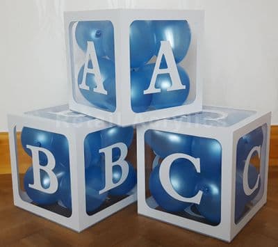 ABC Blocks Acrylic boxes - Extra Large