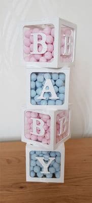 BABY Blocks Acrylic boxes - Medium
